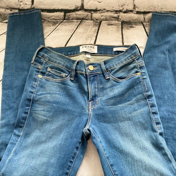 Frame Denim Denim - FRAME Denim Le Skinny de Jeanne Culver sz 25